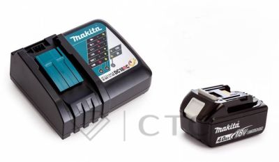 Аккумулятор BL1840B (18 В, 4.0 Ач, Li-Ion)+зарядное устройство DC18RC Makita 19RC40-15.001