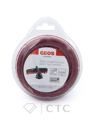 Леска триммерная GEOS витая 