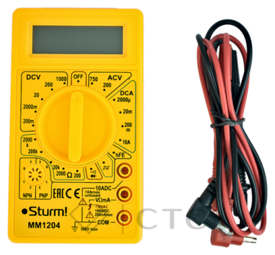 Мультиметр Sturm! MM1204