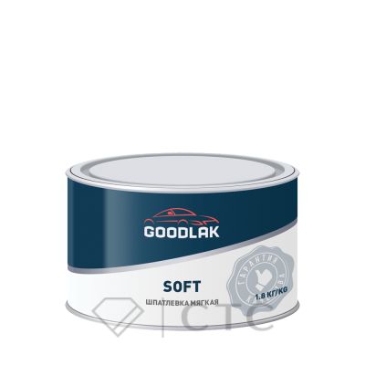 Шпатлевка мягкая Soft 1.8 кг Goodlak