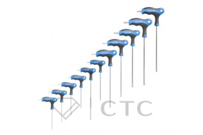 HOEGERT Набор ключей Torx security тип «T» 10 шт