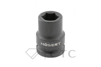 HOEGERT головка ударная 3/4″, короткая 19 мм, CrMo