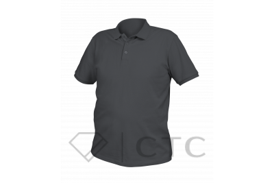 TOBIAS Сорочка поло темно-серая 3XL (58)