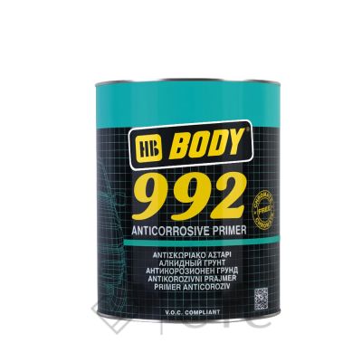 Антикоррозийный праймер грунт 992 серый 1кг Body