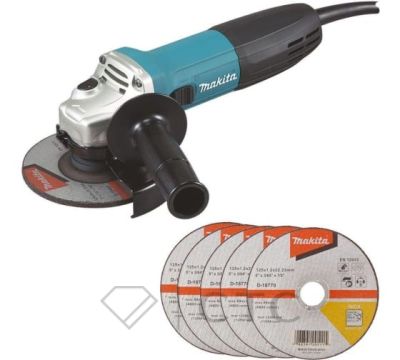 Угловая шлифмашина Makita GA5030RX8, 720 Вт, 125 мм, 11000 об/мин