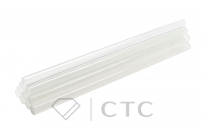 HOEGERT Клеевые стержни прозрачные 11,2 мм, 15 сП, 200 мм, 1 кг