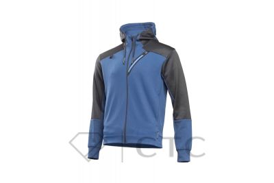 ERIK толстовка с капюшоном синий/черный 3XL (58)