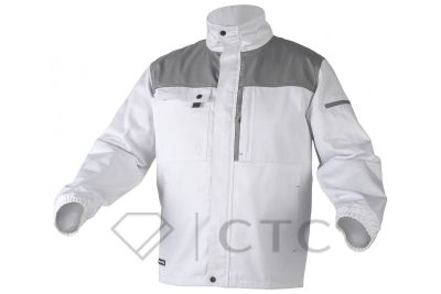 SALM Куртка рабочая белая 2XL (56)