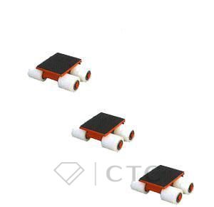 Роликовая платформа подкатная TOR 3000R-04W г/п 3 т
