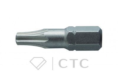 HOEGERT Биты TORX 40, 25 мм, сталь S2, 2 шт.