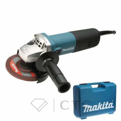 Углошлифовальная машина Makita 9557 HNK6 (Болгарка Makita 9557HNK6)