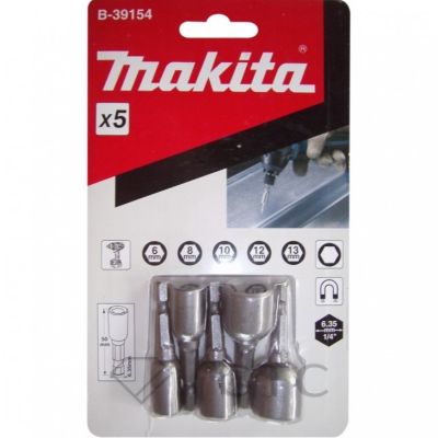 Набор магнитных торцевых головок Makita B-39154