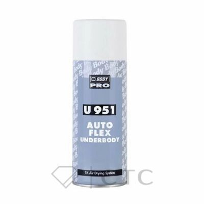Аэрозольный антикоррозионный состав BODY PRO U951 Autoflex, белый 0,4л