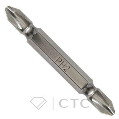 Бита Makita PH2 65мм 1шт, 2-х сторонние (784203-1)