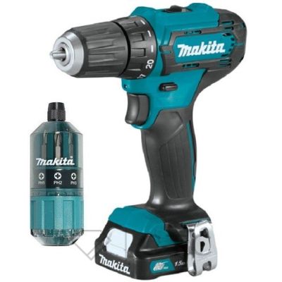 Аккумуляторная дрель-шуруповерт Makita DF333DWYE44.502