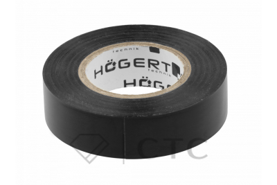 HOEGERT Изоляционная лента 0,13×19мм x 20м, чёрная