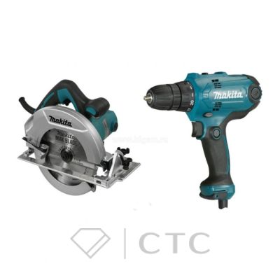 Набор инструментов Makita DK0118 (дрель DF0300+ пила дисковая HS7600)