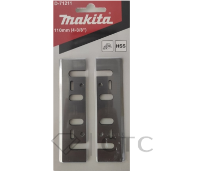 Нож для рубанка 110 мм Makita D-71211 (2 шт)