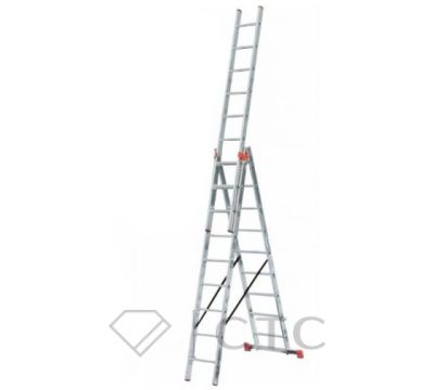 Лестница универсальная Krause Tribilo 3х9