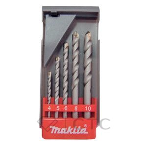 Набор ударных шестигранных сверл по металлу Makita B-57308