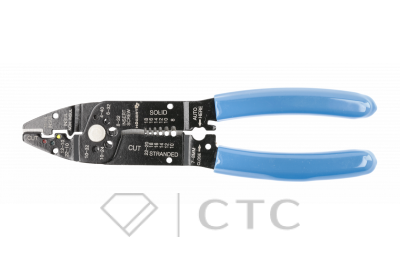 HOEGERT Клещи для снятия изоляции 215 мм