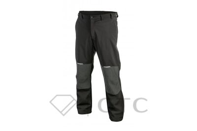 ELDE Брюки рабочие SOFTSHELL черные L (52)