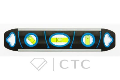 HOEGERT Уровень строительный пузырьковый Torpedo 230 мм