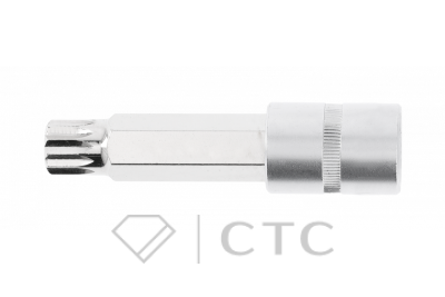 HOEGERT Торцевая головка spline M8 100 мм, 1/2″