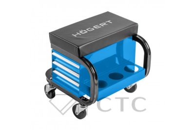 HOEGERT Стул для мастерской с 3 ящиками