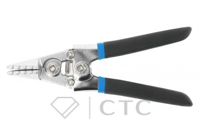 HOEGERT Щипцы для формирования профилей, прямые 80×35мм