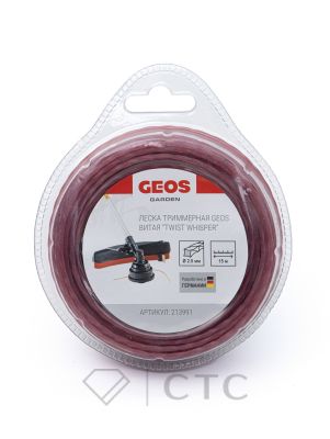 Леска триммерная GEOS витая 